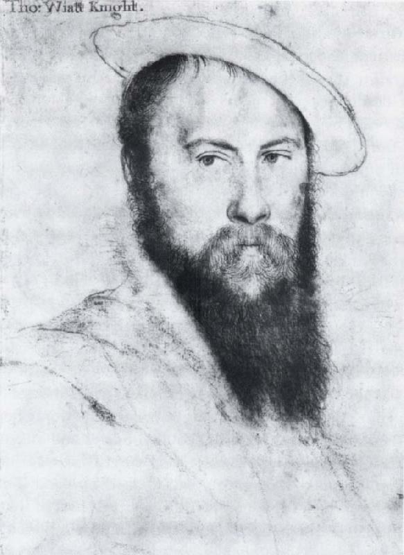 Hans Holbein Sir Thomas Wyatt oil painting image